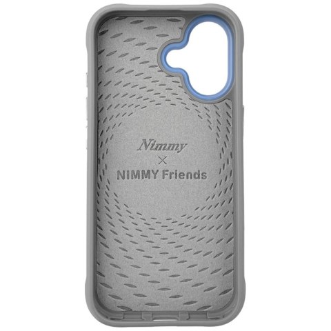 Etui Nimmy Big Eyed Pet 2.0 Cat do iPhone 17 - szare