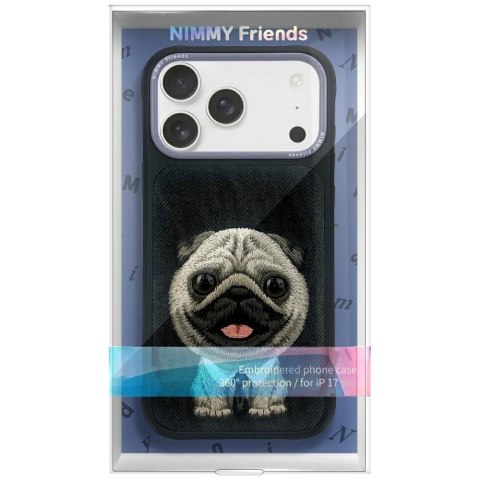 Etui Nimmy Big Eyed Pet 2.0 Dog na iPhone 17 Pro Max - czarne