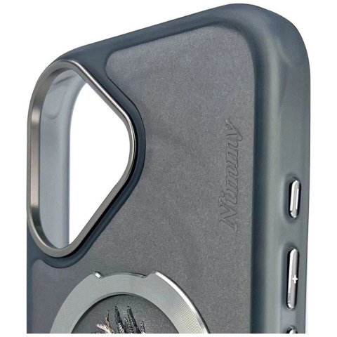 Etui Nimmy Dragon MagSafe na iPhone 16 - szare