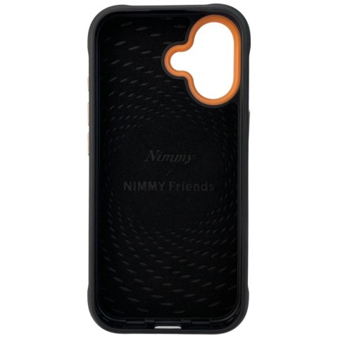Etui Nimmy Glasses Cool Dog do iPhone 17 - czarne