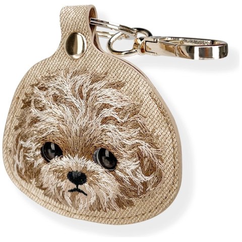 Etui Nimmy New Big Eyed Pet 2.0 Dog na lokalizator - brązowe