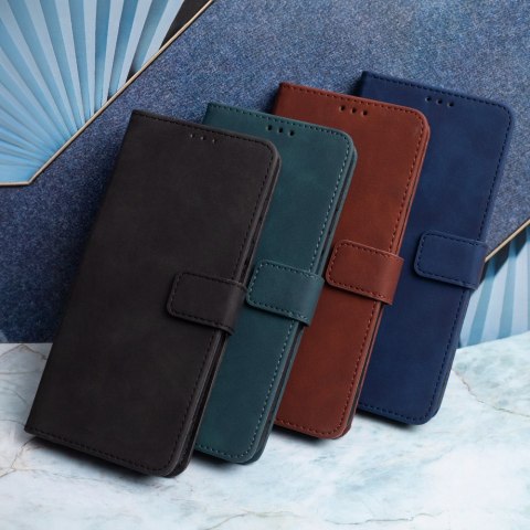 Etui Smart Velvet do iPhone 17 Pro Max / iPhone 18 Pro Max 6,9" ciemnozielone