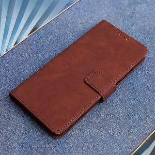 Etui Smart Velvet do iPhone 17 Pro / iPhone 18 Pro 6,3" brązowe