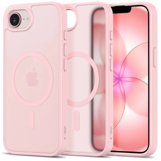 Etui Tech-Protect BasicMag MagSafe na iPhone 16e / 17e - różowe matowe