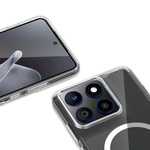Etui Tech-Protect FlexAir Hybrid MagSafe na Motorola Edge 70 5G - przezroczyste