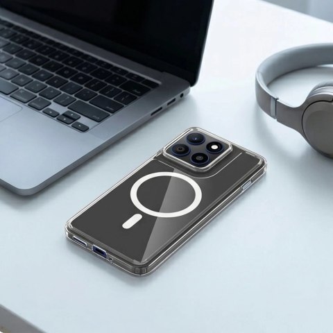 Etui Tech-Protect FlexAir Hybrid MagSafe na Motorola Edge 70 5G - przezroczyste