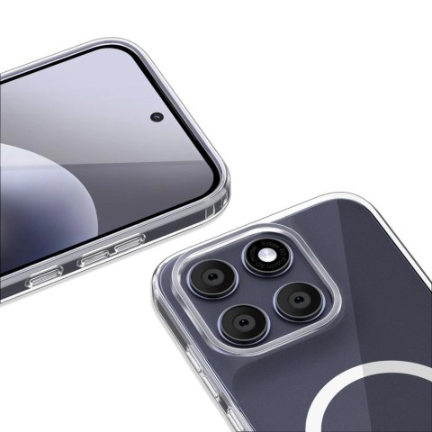 Etui Tech-Protect FlexAir Hybrid MagSafe na Motorola Moto G67 / G77 - przezroczyste