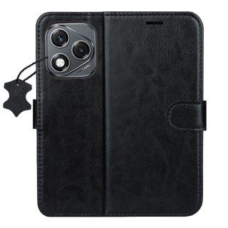 Etui skórzane Smart Luxe do Honor 400 Lite czarne