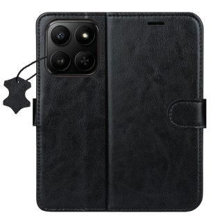 Etui skórzane Smart Luxe do Honor X7d 5G czarne