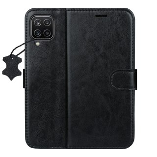 Etui skórzane Smart Luxe do Samsung Galaxy A12 / M12 czarne