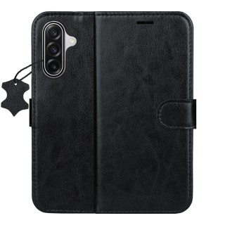 Etui skórzane Smart Luxe do Samsung Galaxy S25 FE czarne