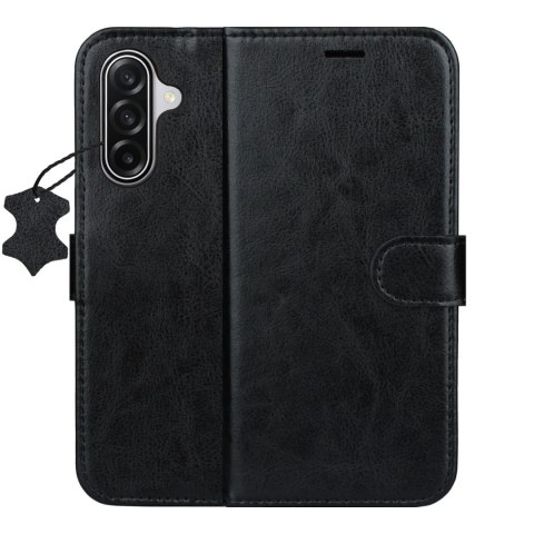 Etui skórzane Smart Luxe do Samsung Galaxy S25 FE czarne