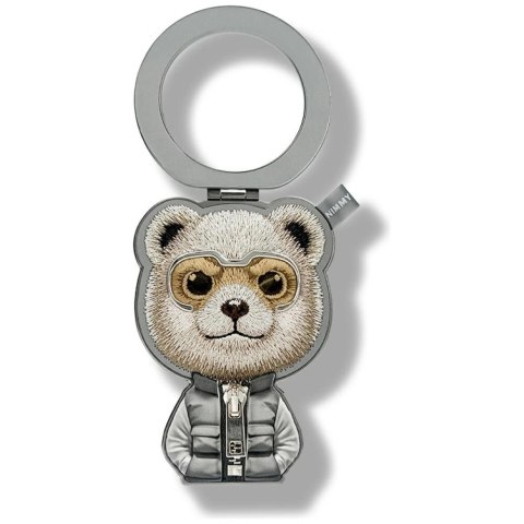 Zawieszka magnetyczna Nimmy Cool&Cute 2.0 Bear - szara