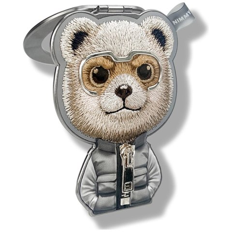 Zawieszka magnetyczna Nimmy Cool&Cute 2.0 Bear - szara