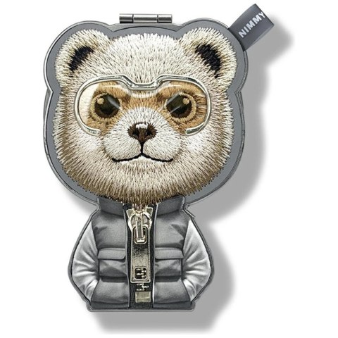Zawieszka magnetyczna Nimmy Cool&Cute 2.0 Bear - szara