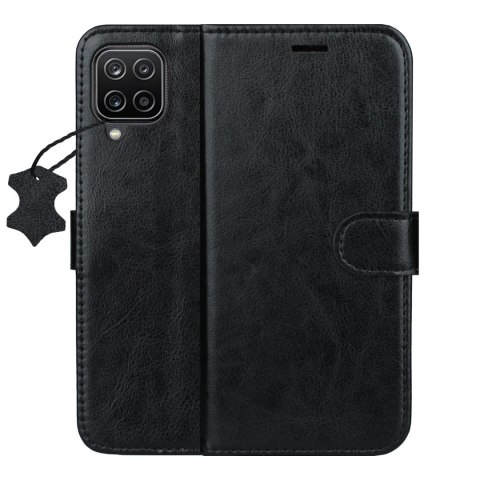 Etui skórzane Smart Luxe do Samsung Galaxy A12 / M12 brązowe