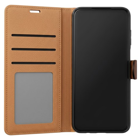 Etui skórzane Smart Luxe do Samsung Galaxy A13 4G brązowe
