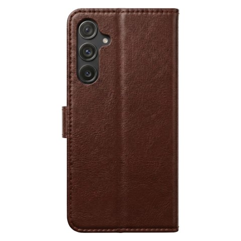 Etui skórzane Smart Luxe do Samsung Galaxy A54 5G brązowe