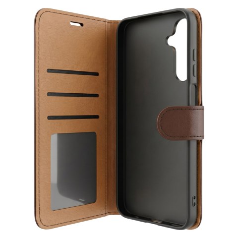 Etui skórzane Smart Luxe do Samsung Galaxy A57 5G brązowe
