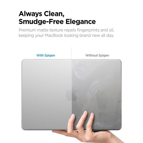 SPIGEN AIRSKIN MACBOOK AIR 13 M2-M5 2023-2026 FROST CLEAR