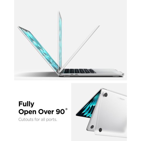 SPIGEN AIRSKIN MACBOOK AIR 13 M2-M5 2023-2026 FROST CLEAR