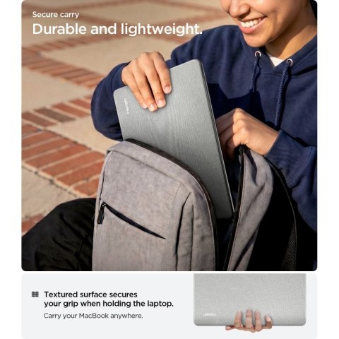 SPIGEN URBAN FIT MACBOOK AIR 15 M2-M5 2023-2026 HEATHER GREY