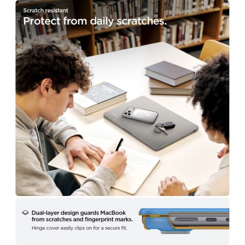 SPIGEN URBAN FIT MACBOOK AIR 15 M2-M5 2023-2026 HEATHER GREY