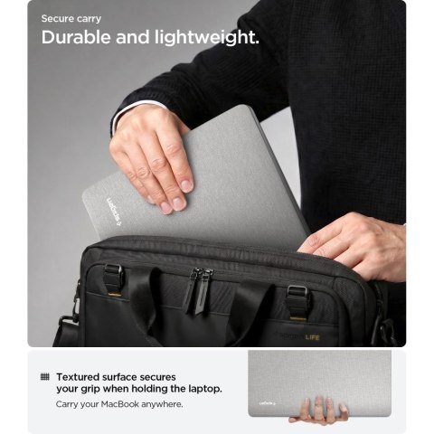 SPIGEN URBAN FIT MACBOOK PRO 14 M1-M5 / M5 PRO / M5 PRO MAX 2021-2026 HEATHER GREY