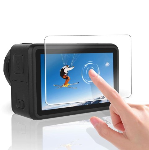 SZKŁO HARTOWANE TECH-PROTECT GLASS FIT+ 2-SET DJI OSMO ACTION 6 CLEAR