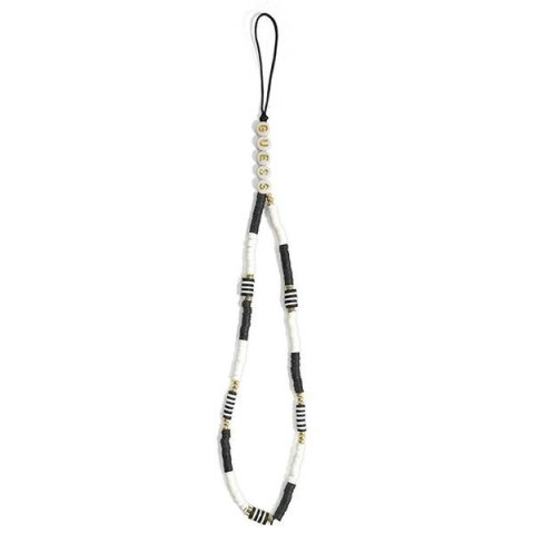 Zawieszka Guess Heishi Beads - czarno-biała