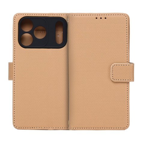 Etui Smart Triangle do iPhone 17 Pro / iPhone 18 Pro 6,3" brązowe