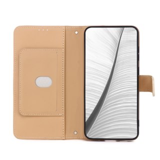 Etui Smart Triangle do iPhone 17 / iPhone 18 6,3" brązowe