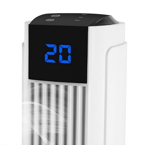LTC Wentylator kolumnowy 82cm 50W biały + pilot