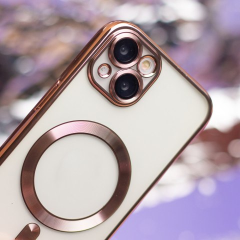 Nakładka Color Chrome Mag do iPhone 17 Pro Max / iPhone 18 Pro Max 6,9" różowo-złota