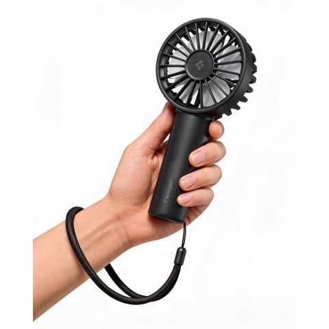 SPIGEN A905 MINI PORTABLE HANDHELD FAN BLACK