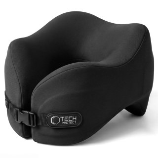 TECH-PROTECT COMFORTREST TRAVEL NECK PILLOW BLACK