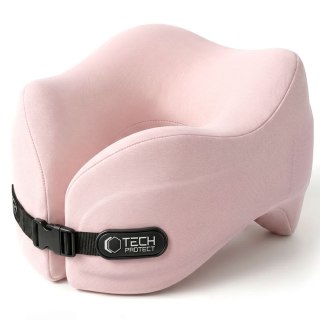 TECH-PROTECT COMFORTREST TRAVEL NECK PILLOW PINK