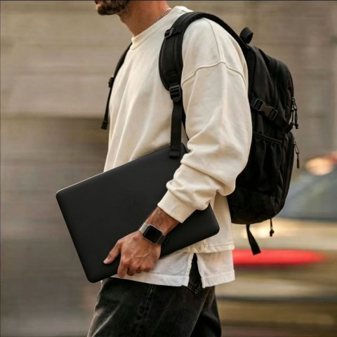 TECH-PROTECT SOFTSHELL MACBOOK AIR 13 M2-M5 2023-2026 MATTE BLACK