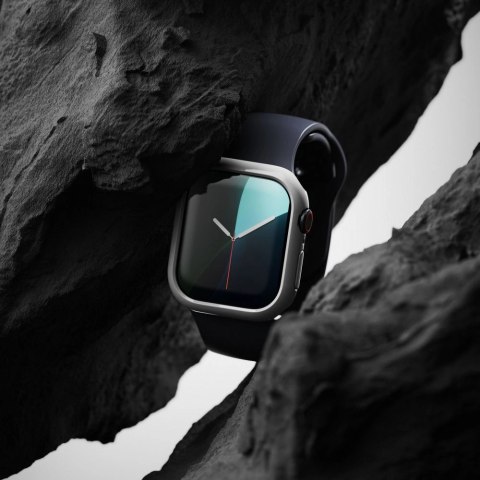 Etui Ringke Slim 2-pack na Apple Watch 10 46 mm - przezroczyste i czarny mat