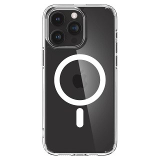 Etui Spigen Ultra Hybrid Mag z MagSafe na iPhone 15 Pro - białe