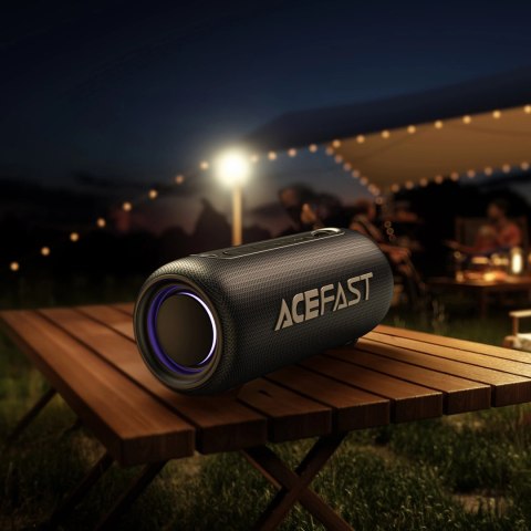 Głośnik bezprzewodowy Acefast K2 Air 40W Bluetooth LED - czarny