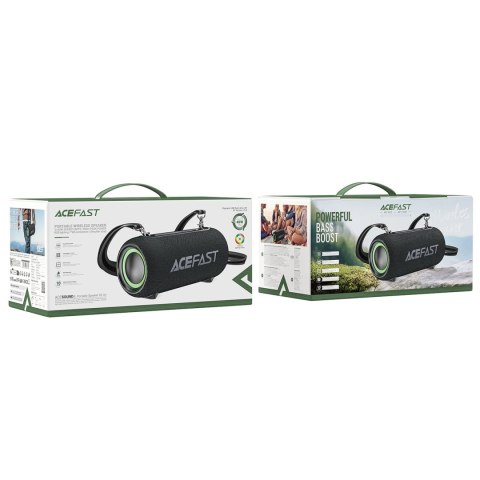 Głośnik bezprzewodowy Acefast K2 Air 40W Bluetooth LED - czarny