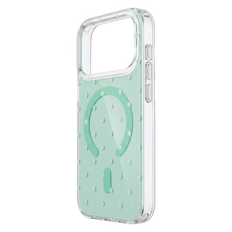 Nakładka Bubble Dots Mag do iPhone 11 zielona