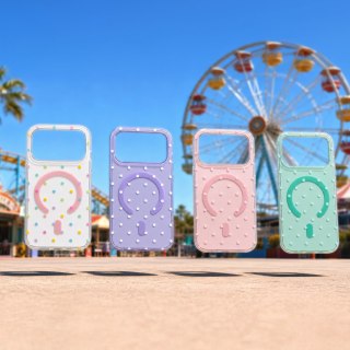 Nakładka Bubble Dots Mag do iphone 17 Pro Max 6,9'' biała