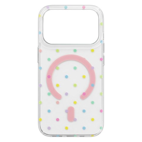 Nakładka Bubble Dots Mag do iphone 17 Pro Max 6,9'' biała