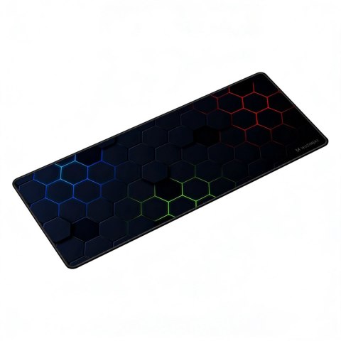 Podkładka biurkowa Wozinsky WPD-B800 gamingowa 800x300mm wodoodporna ze wzorem - czarna