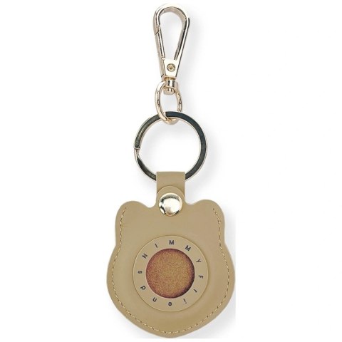 Etui Nimmy Glasses Cool Dog na lokalizator - brązowe