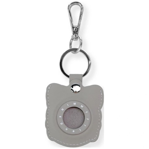 Etui Nimmy Glasses Cool and Cute Dog na lokalizator - szare