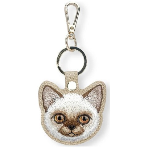Etui Nimmy New Big Eyed Pet 2.0 Cat na lokalizator - brązowe