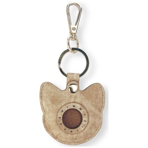 Etui Nimmy New Big Eyed Pet 2.0 Cat na lokalizator - brązowe